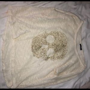 Honey punch skull sweater